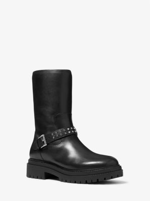 Layton Studded Leather Boot | Michael Kors