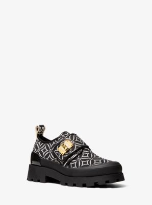 Mocassin Padma en jacquard à logo