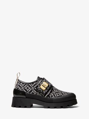 Mocassin Padma en jacquard à logo
