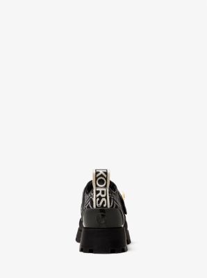 Mocassin Padma en jacquard à logo