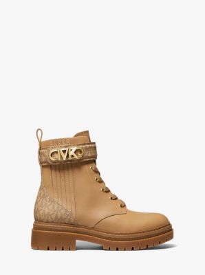 Botte de combat Parker en cuir