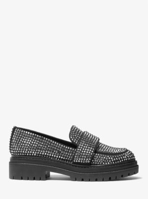 Michael kors loafers womens hot sale black