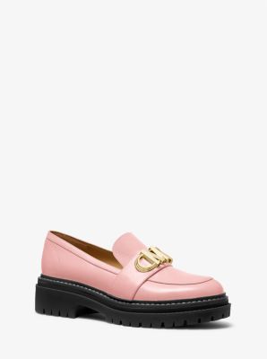 Michael kors store pink loafers