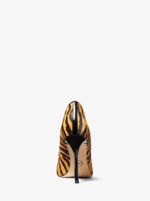 Tiger store print heels