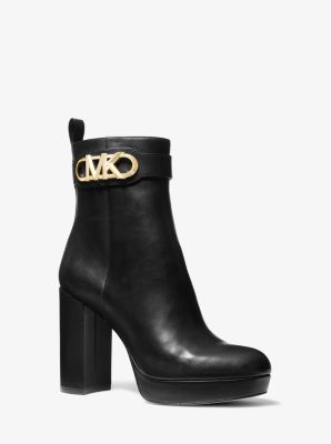 Parker Leather Platform Boot Michael Kors Canada