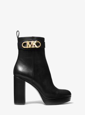 Parker Leather Platform Boot | Michael Kors