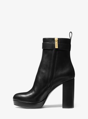 Parker Leather Platform Boot | Michael Kors