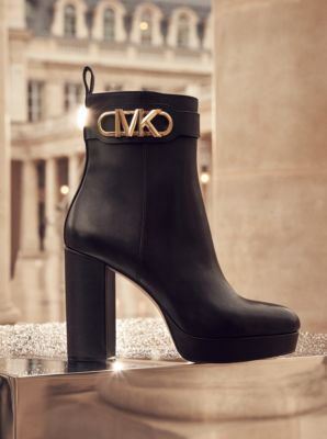 Parker Leather Platform Boot | Michael Kors