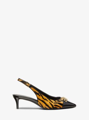Pumps Parker Flex aus Kalbshaar mit Tigermuster image number 1