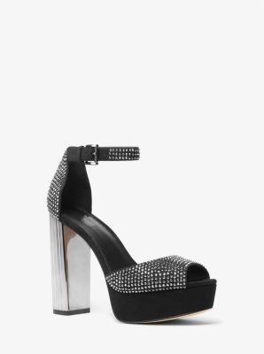 Porter Studded Platform Peep-Toe Pump