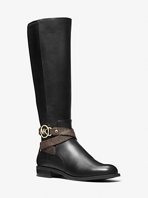 Michaelkors Rory Leather and Logo Boot