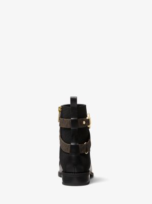 Rory Logo and Leather Ankle Boot image number 3