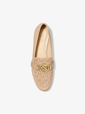 Rory Leather and Logo Loafer | Michael Kors