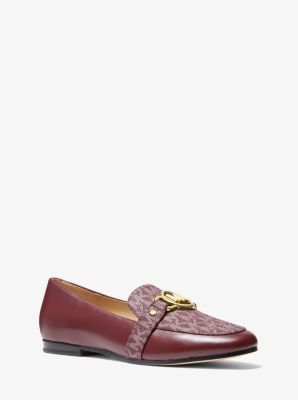 Rory Leather And Logo Loafer | Michael Kors
