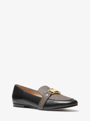 Rory Leather and Logo Loafer image number 0