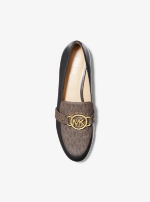 Rory Leather and Logo Loafer image number 2