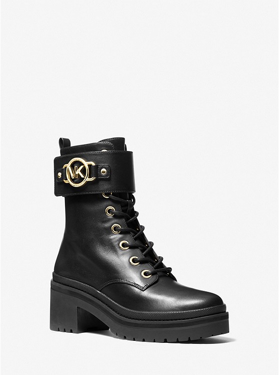 michaelkors.global | Rory Leather Combat Boot