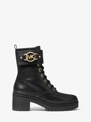 Rory Leather Combat Boot image number 1