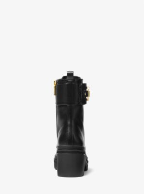 MICHAEL Michael Kors Charm Stretch Rain Boots, Black