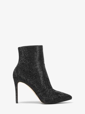 Rue Crystal Embellished Faux Suede Boot | Michael Kors