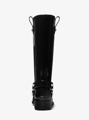 Michael kors best sale rain boots black