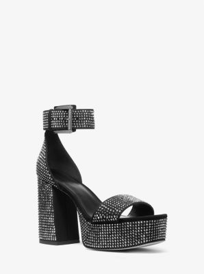 michael kors platform heel