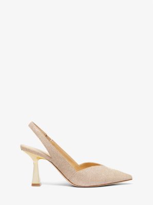 Chelsea Glitter Chain-Mesh Pump | Michael Kors