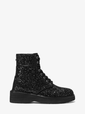 Aniya Glitter Combat Boot image number 1