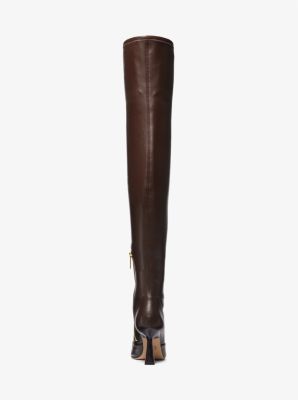 Michael kors over the knee boots suede deals