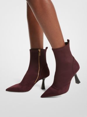 Clara Faux Suede Ankle Boot