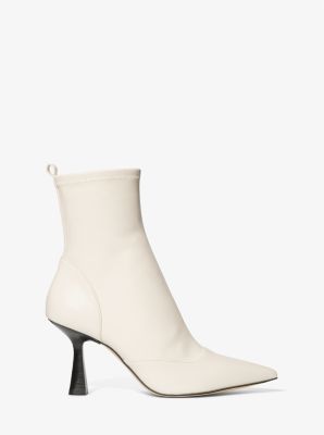 Michael kors cheap white ankle boots