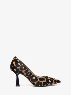 Clara Leopard Print Calf Hair Pump image number 1