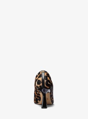 Clara Leopard Print Calf Hair Pump image number 2