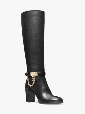Hamilton Embellished Leather Boot | Michael Kors
