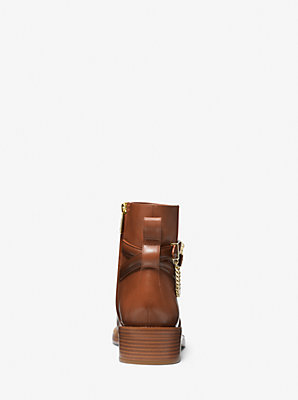 Hamilton Embellished Leather Ankle Boot