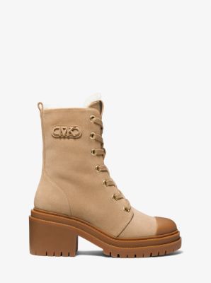 Hanley Suede Combat Boot image number 1