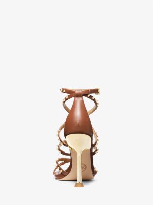 【Michael Kors】☆サンダル☆ Imani Studded Leather Sandal Imani Studded Leather Sandal | Michael Kors [US]
