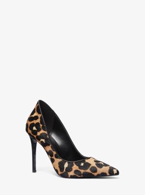 Keke Leopard Print Calf Hair Pump image number 0