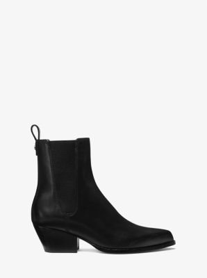 Kaymeen leather ankle on sale booties