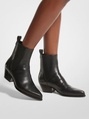 Kinlee Leather Ankle Boot | Michael Kors