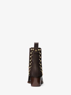 Kinlee Astor Studded Leather Ankle Boot