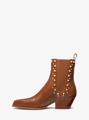 Kinlee Astor Studded Leather Ankle Boot image number 2