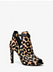 Lawson Leopard Print Calf Hair Open-Toe Ankle Boot image number 0