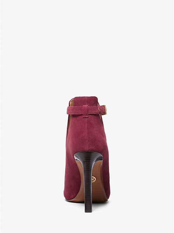 Lawson Suede Open-Toe Ankle Boot image number 2