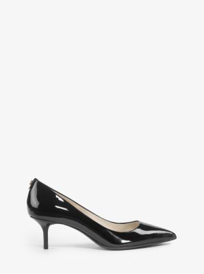 Flex Patent-Leather Kitten-Heel Pump image number 1