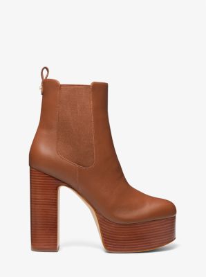 Michael kors 2024 platform booties