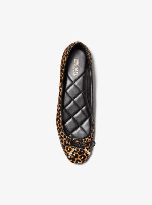 Michael kors leopard store flats