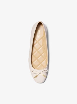 Nori Leather Ballet Flat Michael Kors Canada