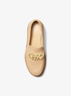 Michael kors store loafers gold