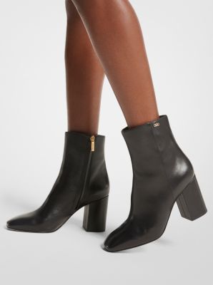 Mk on sale ankle booties